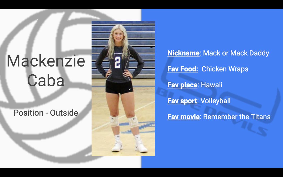BlueDevilVB's tweet image. SENIOR Spotlight - Senior night is tomorrow against Ralston!
#gobigblue #bdvb💪