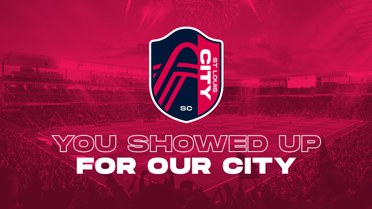 Thanks to all the CITY Founders who put down season ticket deposits for St. Louis CITY SC today.

We will release numbers soon, but know that STL blew the previous <a href="/MLS/">Major League Soccer</a> record out of the water! And we’re still accepting deposits now at stlcitysc.com! #stlCITYsc