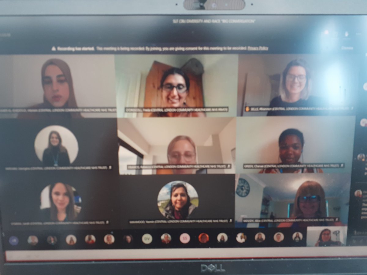 CLCH_SLT_CHD's tweet photo. We are EXTREMELY proud of our SLTs for engaging in the Big Diversity Conversation today! Thank-you all for your courage in speaking out about the lack of diversity which impacts our colleagues and service users. Lots of positive action points to take forward 🙌🏽 Watch this space! https://t.co/dv2L4wamUm
