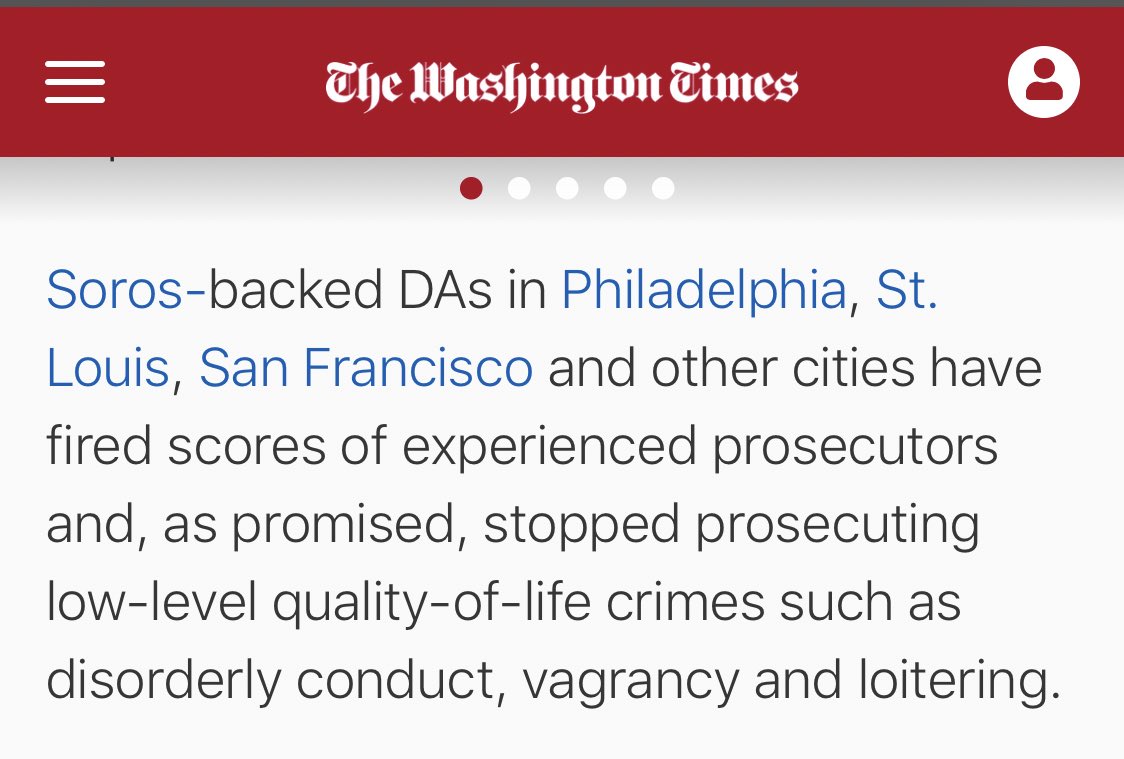 The negative effect of Soros funded DA’s is indisputable. The extremists he backed have seen rising crime, rising murder, riots and one has made their city the most violent city in the US now. One DA in San Francisco he helped to elect used to be a translator for Hugo Chavez. 