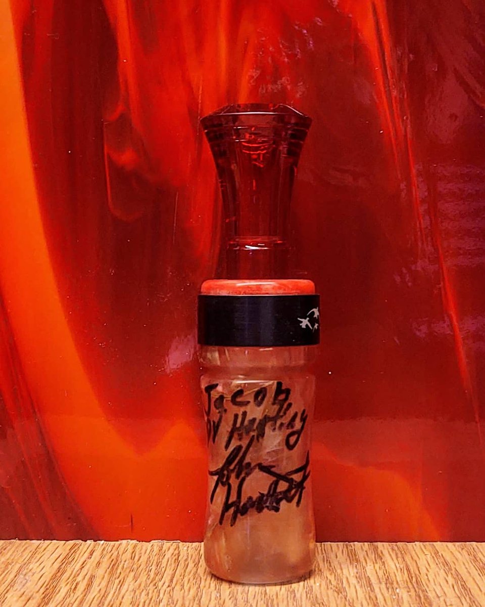 Awesome call created AND AUTOGRAPHED for a great friend JACOB.
HAPPY HUNTING
HARBST SIGNATURE CALLS