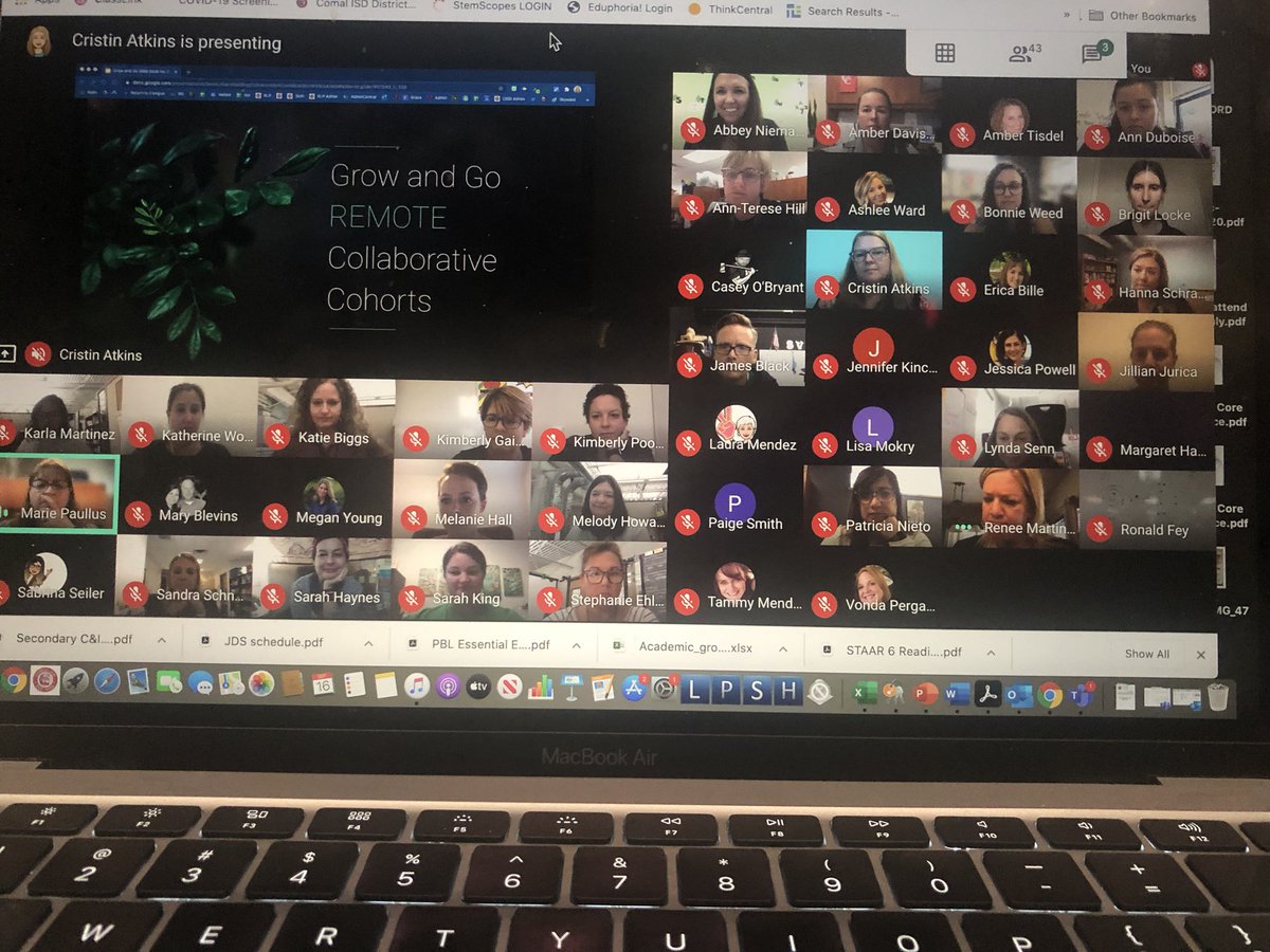 Woohoo!! It’s time to kick off Remote Collaborative Cohorts!! <a href="/hanna_schramm/">Hanna Schramm</a> <a href="/Supt_comalisd/">Andrew</a> @ComalLueck