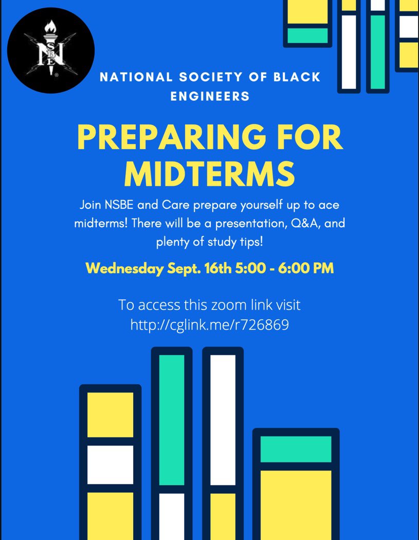 NSBE_UIUC's tweet photo. Are you ready for midterms? Learn how you can be on your A-game tonight with NSBE! https://t.co/lhaGhwpiY3