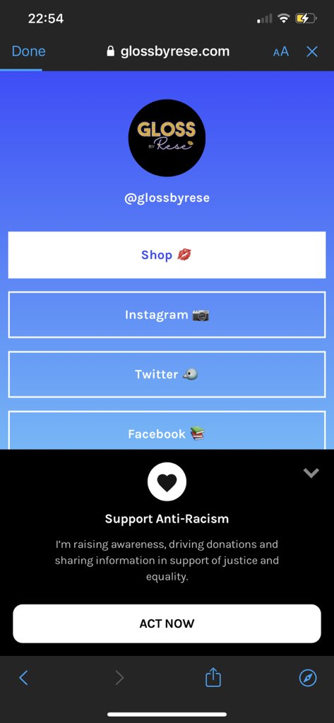 __itzcristina__'s tweet photo. @rese_by What I love the most is the support Anti-Racism! Absolutely beautiful and love the different gloss tube😍😍 https://t.co/h5CrseqlwA