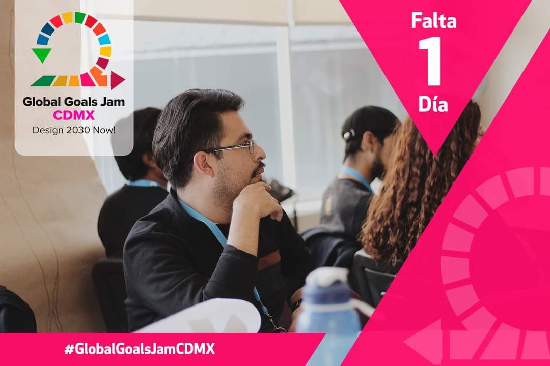 GlobalGoalsCDMX's tweet photo. ¡Ya es mañana!
Mantente al pendiente de todas nuestras redes sociales para enterarte de las propuestas que se desarrollarán en este Global Goals Jam. #globalgoalscdmx https://t.co/37TAZ4z2pZ