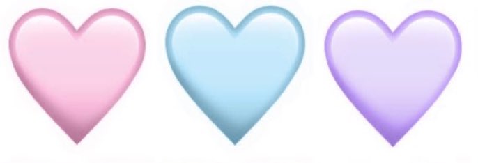 GIAWLATELY's tweet photo. petition for apple to add these heart emojis. https://t.co/78bUhqSwYU
