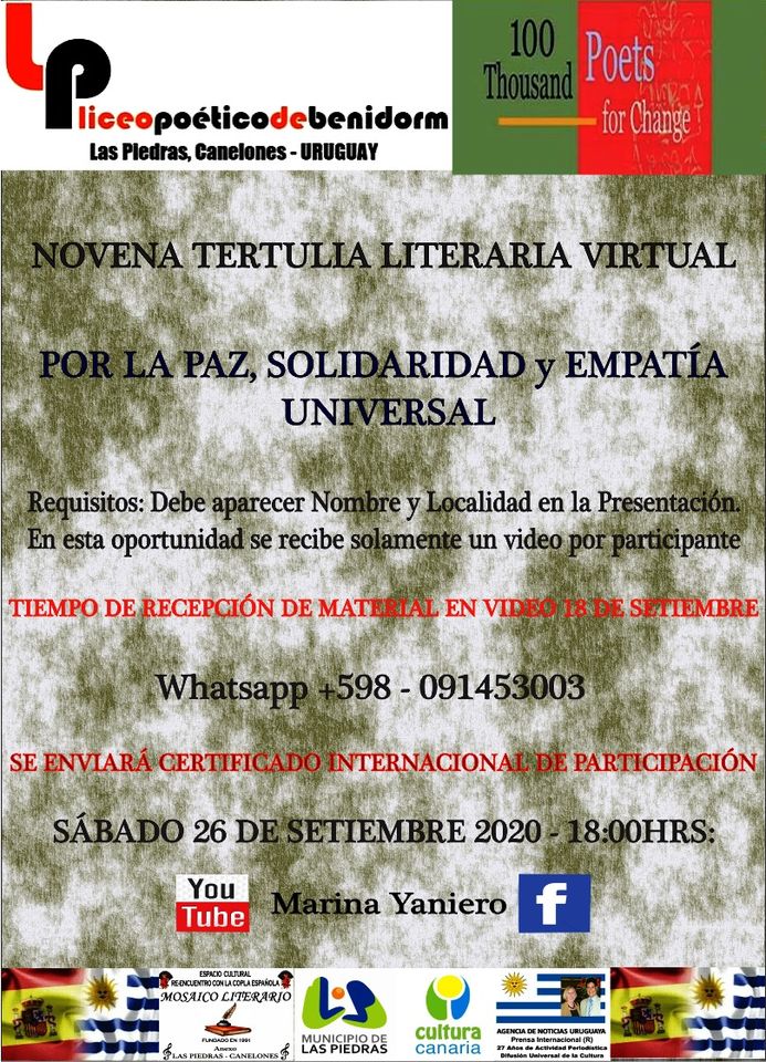 100 Thousand Poets for Change (@100tpc) on Twitter photo 