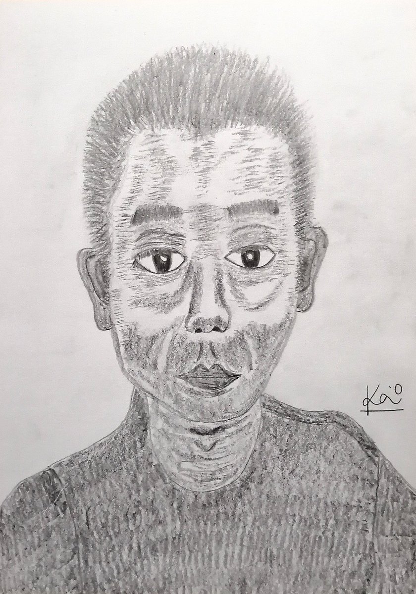 鉛筆で描いた人物画です♪
#絵描きさんと繋がりたい #art 