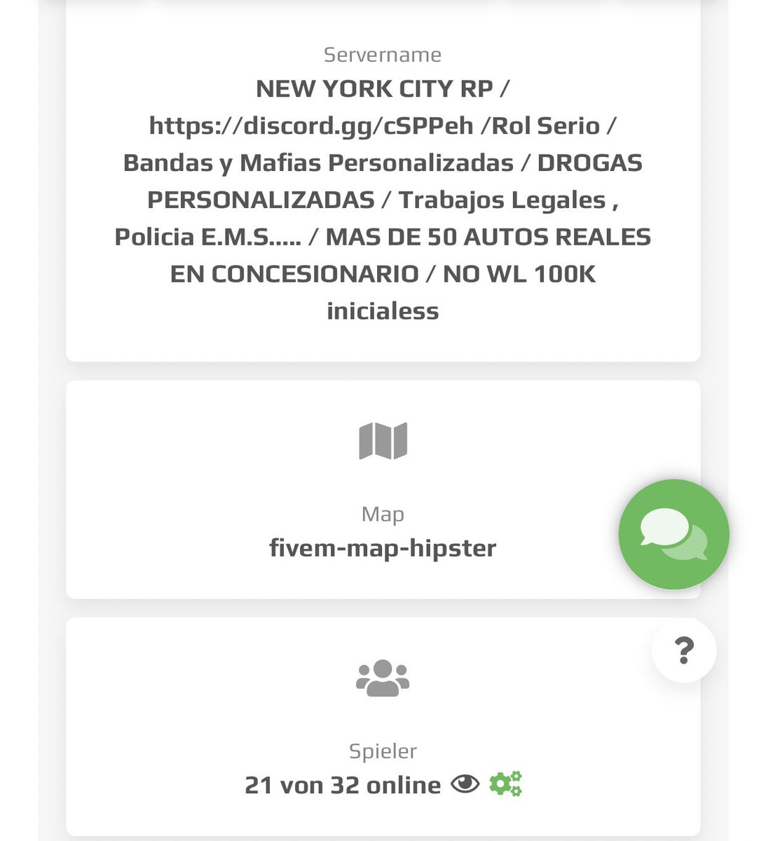 NewYorkRP2's tweet photo. NUEVO SERVIDOR DE ROLEPLAY!!!
#NewyorkRP 
LA IP DEL SV ES ESTA: 134.255.220.48:30414

Para conectarse:
F8+connect 134.255.220.48:30414

https://t.co/RoIm6M6Awt https://t.co/zCQsCsci1c
