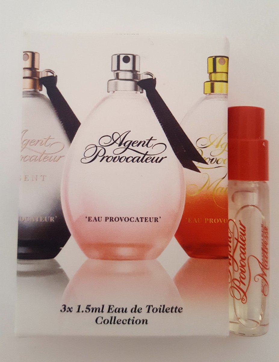 PerfectParfums's tweet image. Name of the Company- Agent Provocateur @TheMissAP 

The perfume name- Maitresse

What I Like about Maitresse - Light airy uplifting floral. Delicate| Feminine.

How I describe Maitresse- Ylang ylany| white lotus petals

Fact- Joseph F. Corre is a Founded of A. Provocateur