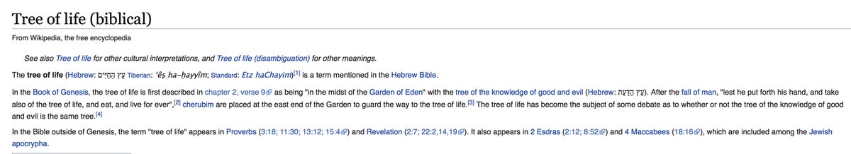 to the world and to make them realize that paradise isn't forever. Essentially, Abraxas gave Adam and Eve a wake up call.Guess what the tree in the Garden of Eden is? The Tree of Life.