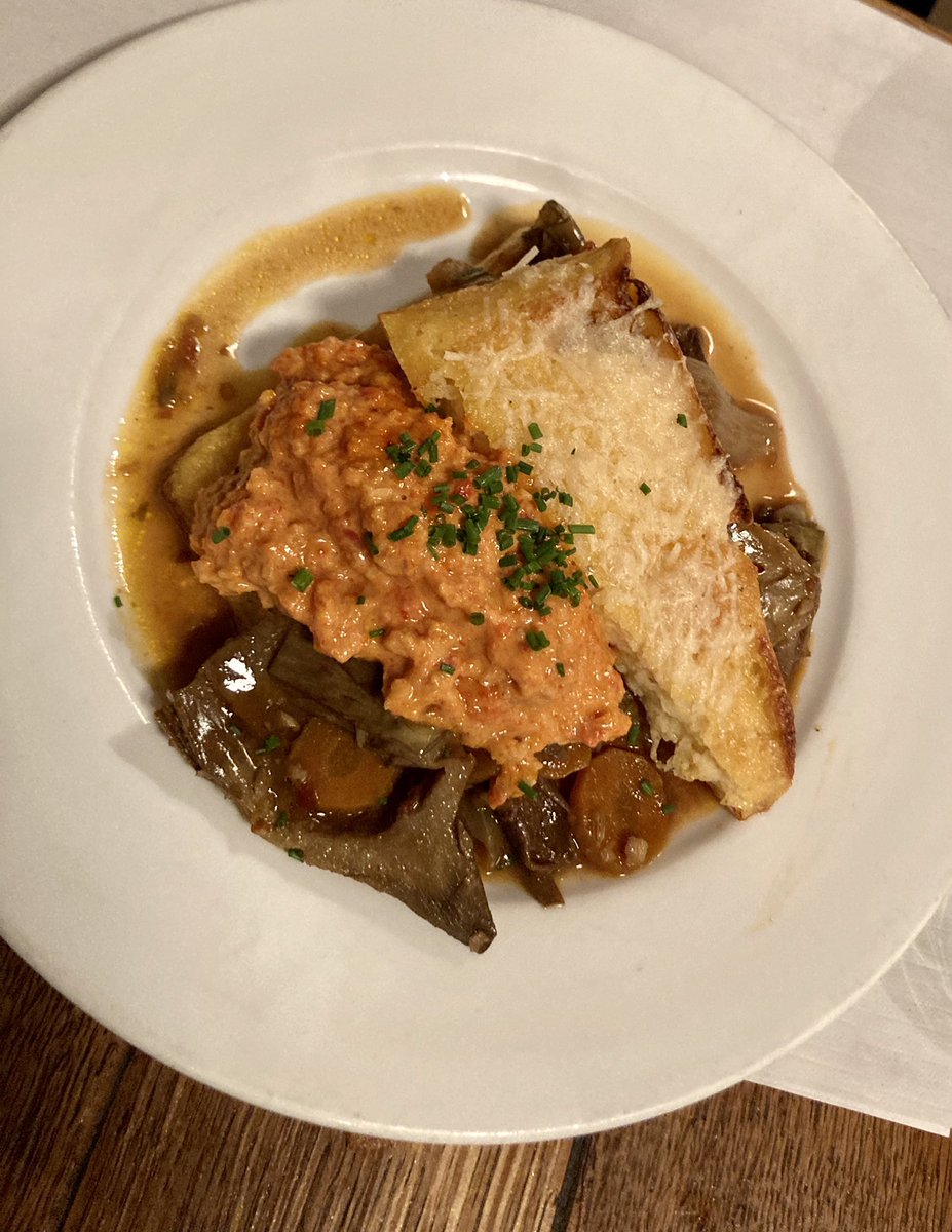 Euan Macdonald (@euanmac60) on Twitter photo Back to <a href="/AnchorHopeCut/">Anchor and Hope</a> tonight. Rabbit Nicoise? Monkfish with lobster sauce?
THE BEST romesco sauce with artichokes?
Hell yes.
And faultless service to boot. Back to <a href="/AnchorHopeCut/">Anchor and Hope</a> tonight. Rabbit Nicoise? Monkfish with lobster sauce?
THE BEST romesco sauce with artichokes?
Hell yes.
And faultless service to boot.