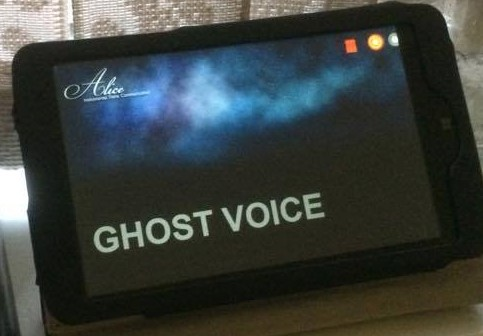 hauntedmagazine's tweet photo. When you know you're in for a good night at a haunted location when the #AliceBox's first communication is this below 👇👇👇👇 https://t.co/2d84VIsdcJ