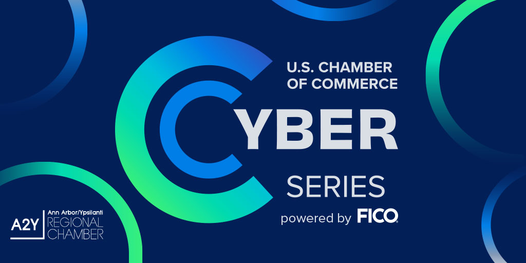 USChamber's tweet photo. Join our #CyberSeries virtual event on 9/21 and hear from @RepDebDingell, former Principal Deputy Director of National Intelligence Sue Gordon, @FICO’s @dougoclare, our CEO Tom Donohue and others as they discuss cyber risk and safeguarding your business https://t.co/2Ev3cY69wj https://t.co/J9TFwyVUg9
