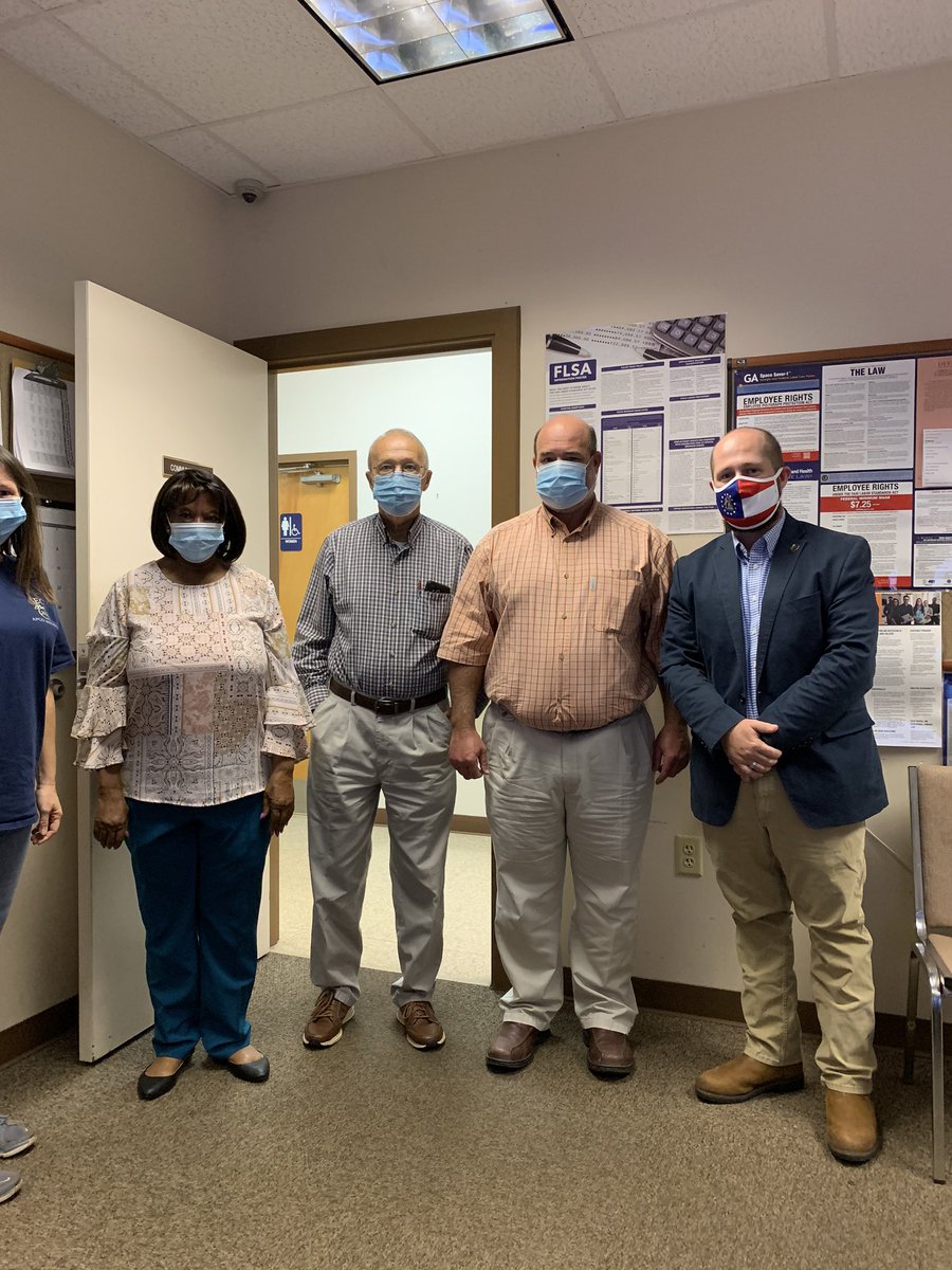 Thanks to GECA Board member and Lanier County Chairman Alex Lee for the invitation to visit Tri-County 911 today. They are a great example of how a multi-county 911 center can better serve its citizens.