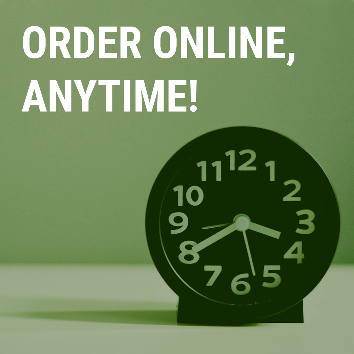 We've got great news! Want to place your order ahead of time? Shop through our menu anytime so that you can pick up your order the next day: sicamoustrading.com/menu