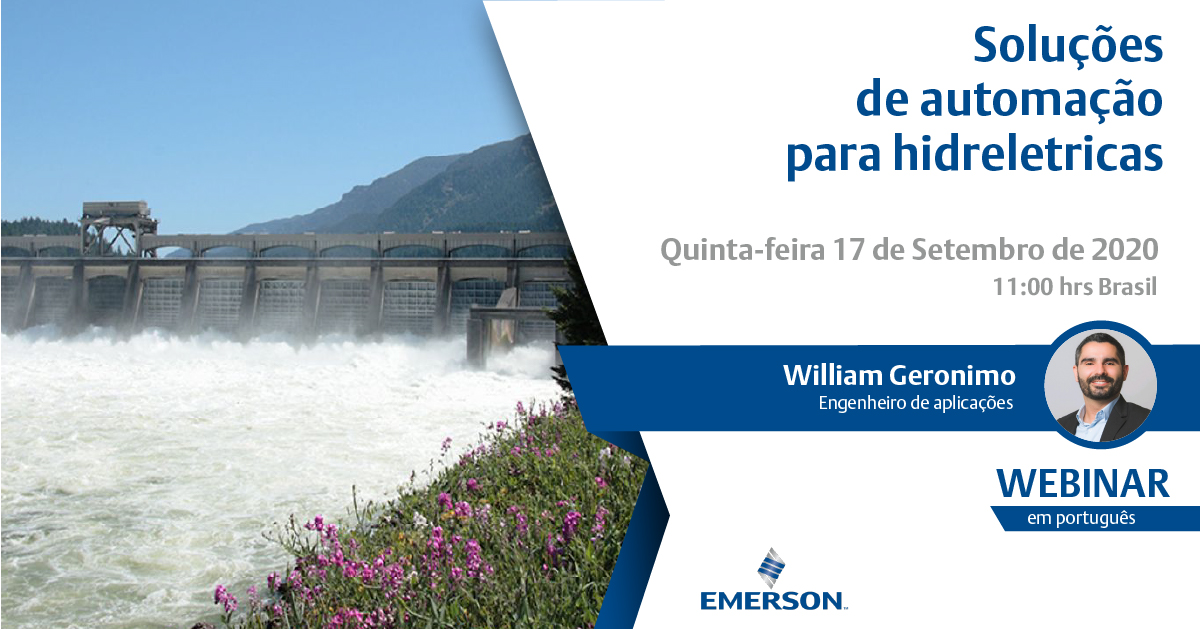 EMR_Auto_Brasil's tweet photo. Neste #webinarEmerson, ministrado em português, nós vamos revisar as Soluções de controle que atendem às demandas específicas de disponibilidade, segurança e precisão de hidrelétricas. 

Para participar, inscreva-se no link: https://t.co/kbAh1FBl9J https://t.co/3VQIXZw1dp