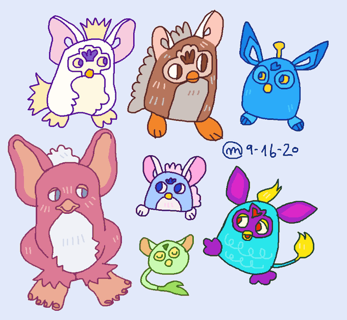 Furbyのtwitterイラスト検索結果