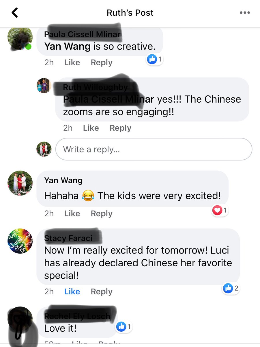 I tried my best. It is not easy to teach one word in Chinese for 40 minutes with zoom in the end of day. Lucky, the kids had fun. And the parents caught the moment! #kindergartenzoomclass#engageyounglearners