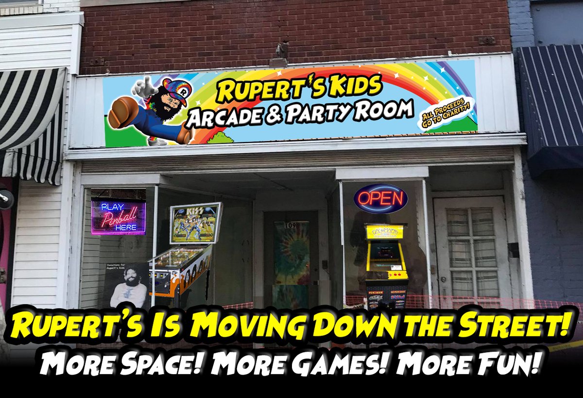 Rupert's Kids Arcade tweet media
