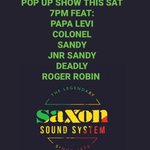 Photo by SAXON SOUND SYSTEM (@SAXONSOUND1)