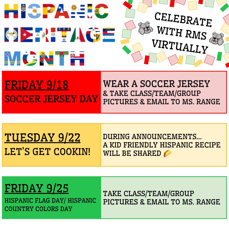 🐾🗣Redland, celebra conmigo!! 💃🏻 🇵🇪 🇲🇽 🇨🇴 🇸🇻 🇨🇺 🇵🇷 🇦🇷 
This Friday... Goooaaaalllll! ⚽️⚽️⚽️