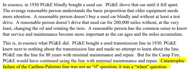 i like this used car analogy. basically, they bought a used car and ran it without oil changes until the engine seized.
