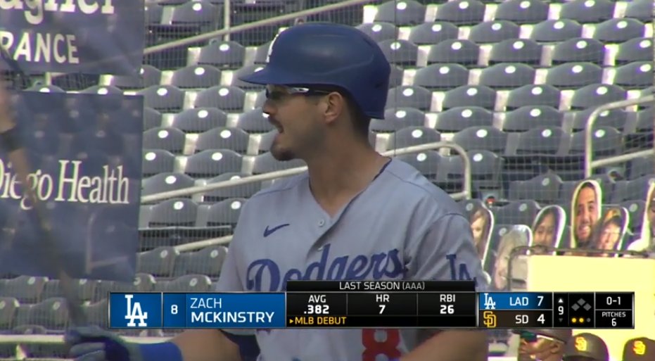 19,877th player in MLB history: Zach McKinstry- 33rd (!!!) round pick in '16 as a Draft-eligible sophomore out of Central Michigan- 19 HR across AA/AAA in '19 after 11 total HR in first 2.5 pro seasons and 0 HR in college- can basically play every position but is mostly 2B/3B