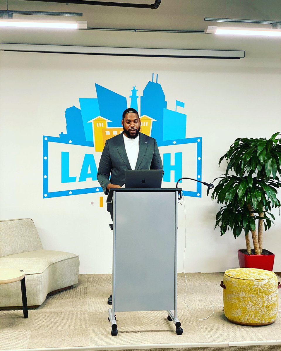 Last year’s winner <a href="/MarkHarsley/">Mark Harsley</a> acted as this year’s emcee. The presenters did a fantastic job and pushed through the awkwardness that is sharing a passion while starting at a tiny screen on stage. Props to Indy Chamber for the creative delivery as well.