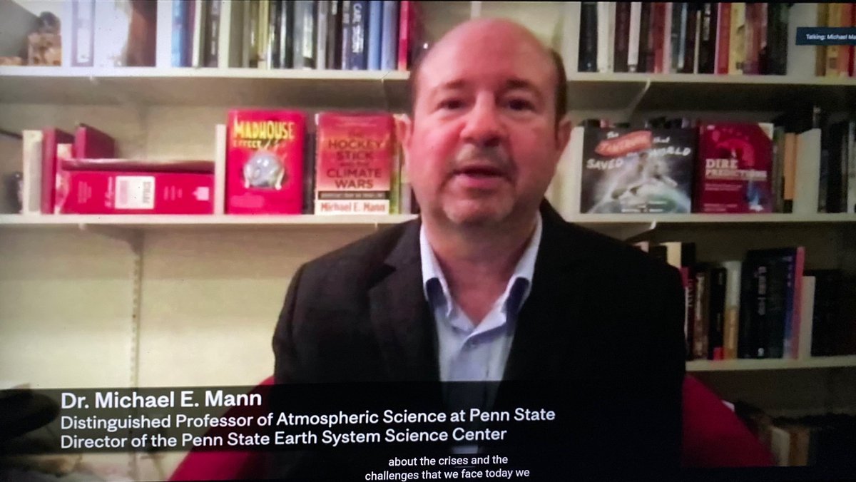 dr_Meguid's tweet photo. "How to Win the New Climate War", a great talk by @MichaelEMann at the 7th Annual Trottier Symposium on Sustainable Engineering, Energy, and Design @McGillTISED @mcgillu @McGill_Eng today. https://t.co/r3Koeylw5U