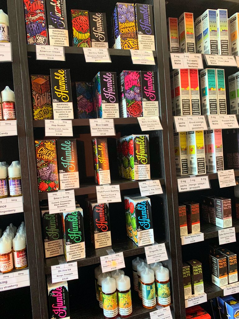 ovaleworld's tweet image. More Eliquids and disposable devices