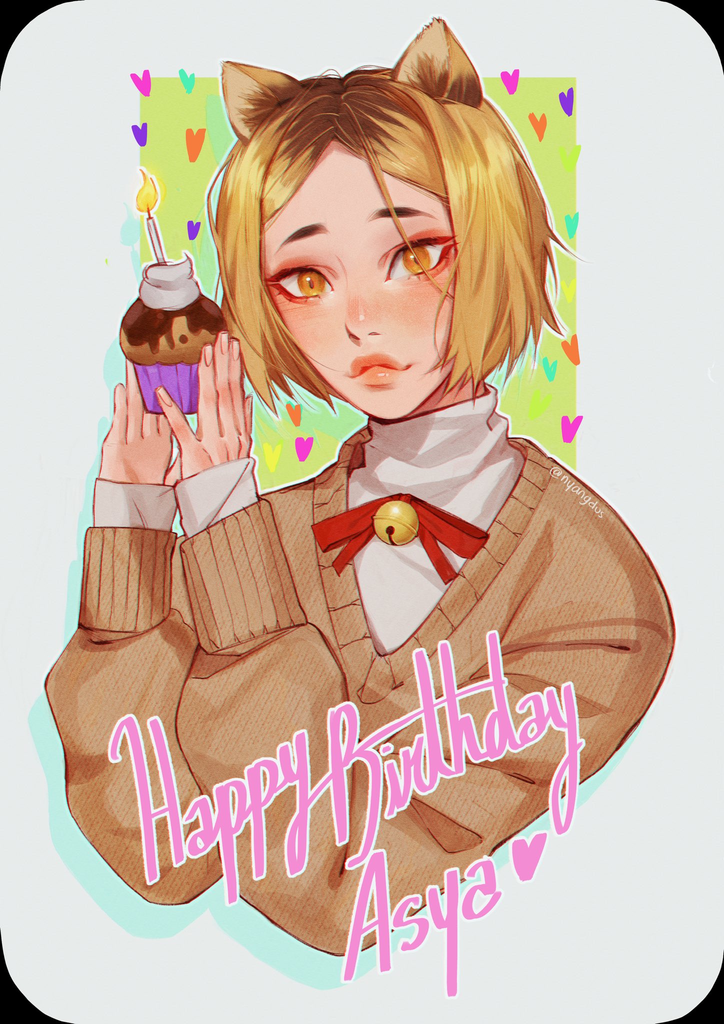 Gelus⁷ 🌙 on X: I know Im super late but happy birthday little Asya!!!  ilysm 🥺💕 @krizless heres a little kenma for u t.co8nEHOyghid   X