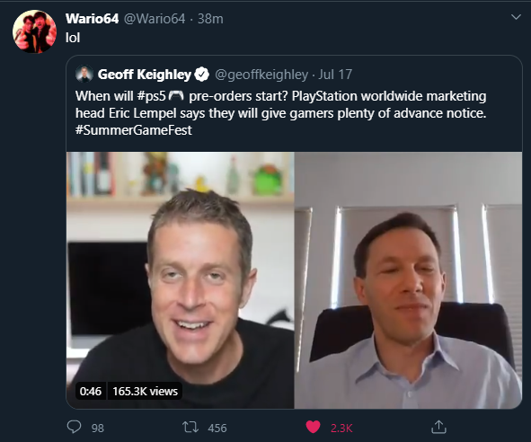 D1STYNCT's tweet photo. @geoffkeighley @Wario64 https://t.co/ToMvrVqYVv