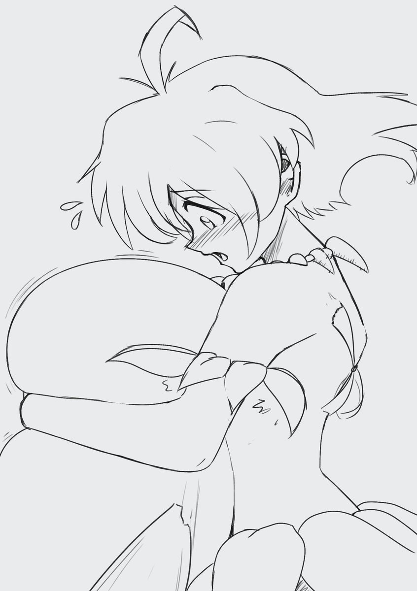 suddenly, boom, heaving handfuls of tit 