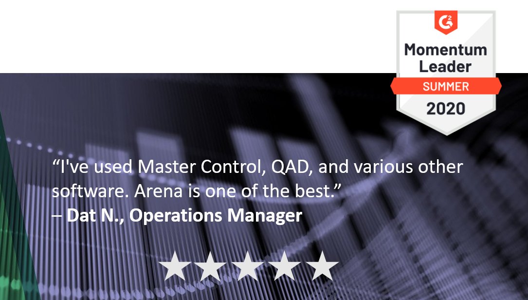ArenaSolutions's tweet photo. We have one last @G2CrowdReviews Leadership Badge to share! Our customers have continuously ranked Arena QMS a top quality management software system among other vendors. See what sets Arena QMS apart. #qualitymanagement #cloud #customerexperience
https://t.co/lgg9hmOML2 https://t.co/3gcN7GV6ij