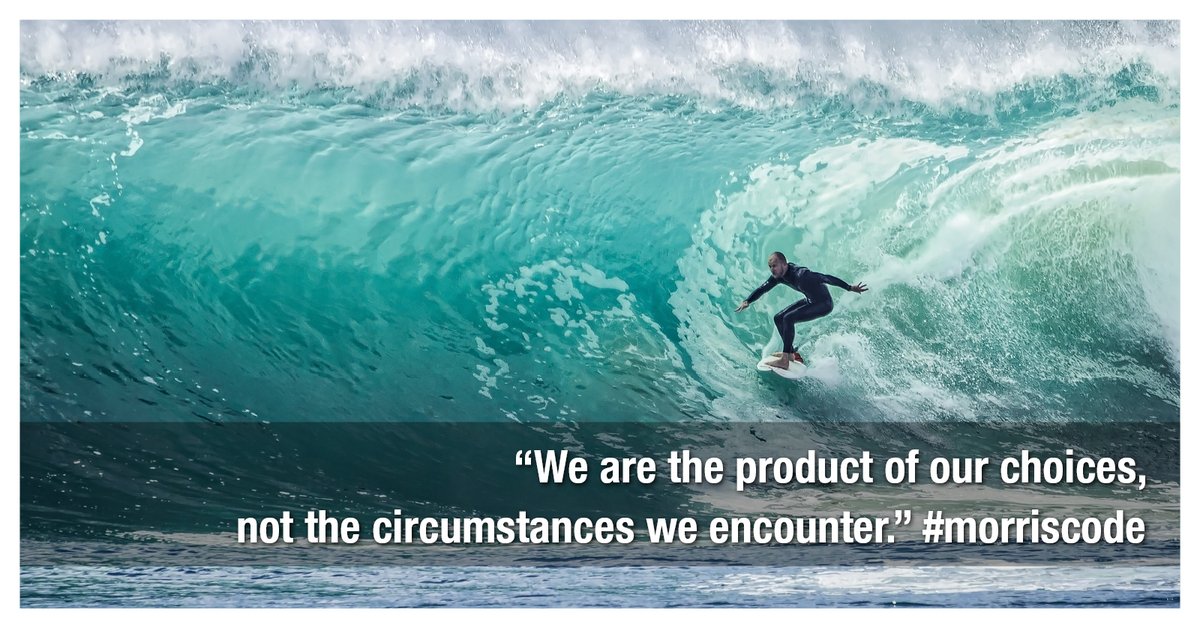 exitrealtycorp's tweet image. #EXITRealty #MorrisCode: &quot;We are the product of our choices, not the circumstances we encounter.&quot; #Quote #Motivation #Inspiration