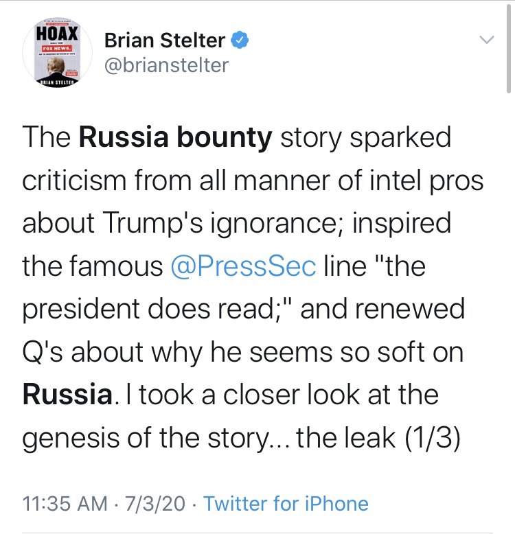 They - and others we’ll see soon - got their key spokespeople involved too. Here’s  @brianstelter with a thread.