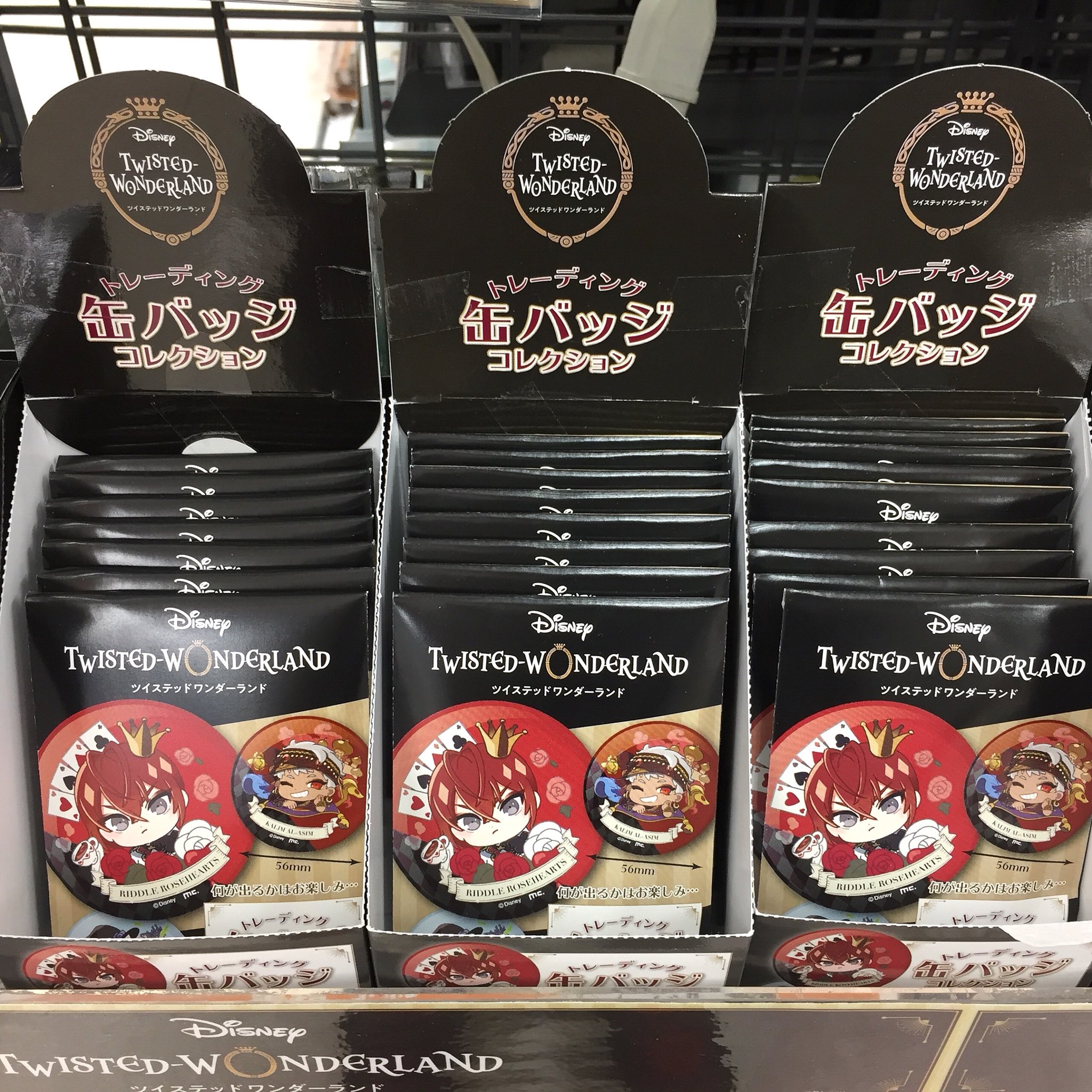 アニメイト豊橋 キャラ情報 ディズニー ツイステッドワンダーランド キャラっとブーケ トレーディング缶バッジ トレーディング アクリルキーホルダーコレクション クリアファイル が入荷致しましたジャン ツイステコーナーにて展開中です