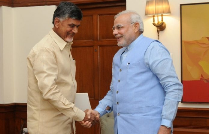 ncbn's tweet photo. I extend my warm birthday greetings to Prime Minister @narendramodi Ji. May you be blessed with the best of health to lead the nation through these testing times. My best wishes are with you! https://t.co/PeSyu5JxLE