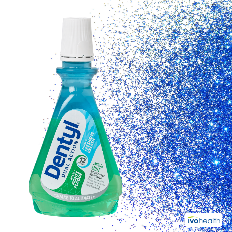 Add a little glitter to your winter self-care with alcohol-free 
#DentylDualAction ✨ Shake to activate and see it sparkle. For all-day fresh breath confidence.

Available from Dis-Chem and pharmacies.
