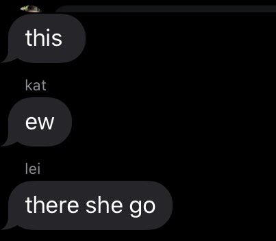 the only phrase leila knows how to say: a thread