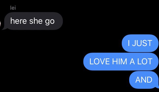 the only phrase leila knows how to say: a thread