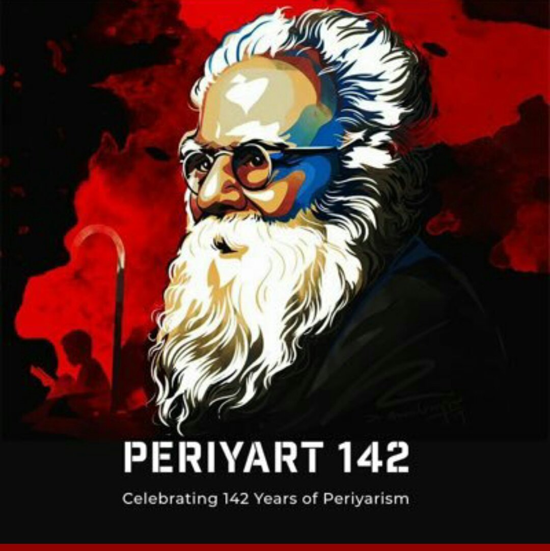 “Only education, self-respect and rational qualities will uplift the down-trodden.”
#HBDPeriyar 
#PeriyarForever 
#Periyar_Nightmare4Brahmanism 
#SWAYAMSAINIKDAL_INDIA
@SainikDal