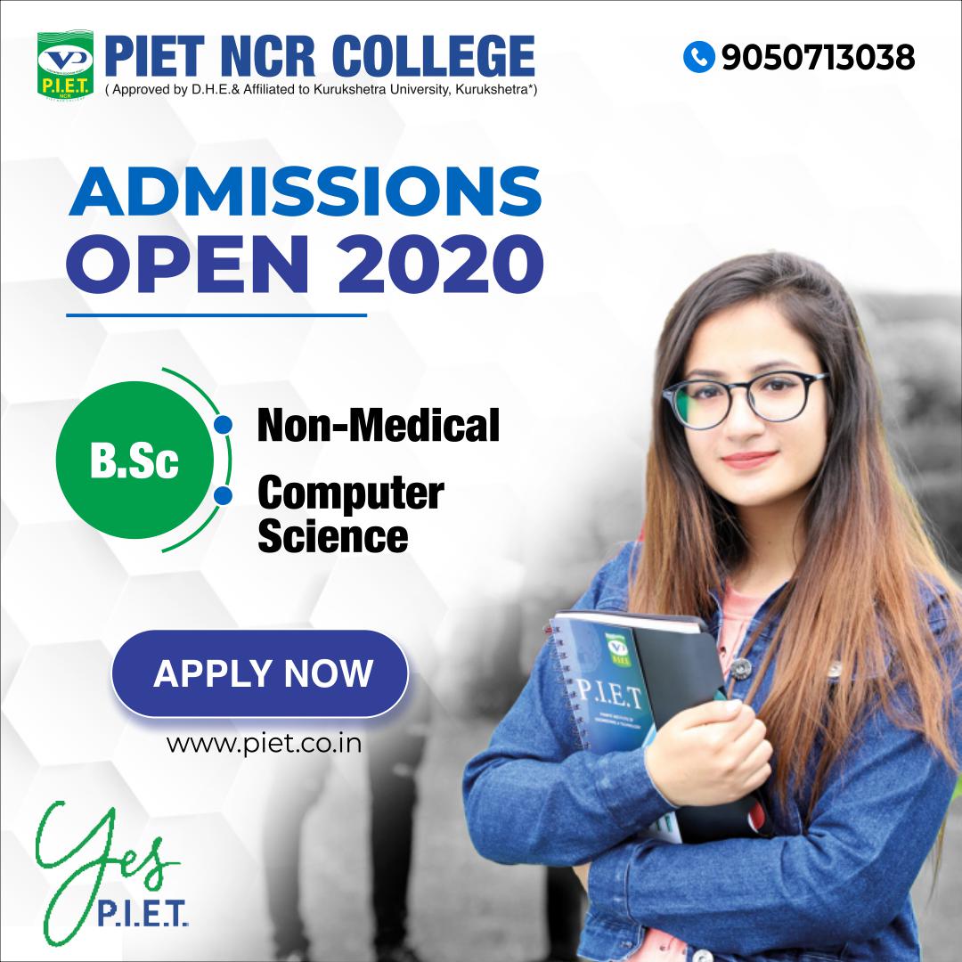 PIETPanipat's tweet image. PIET NCR College, a boon to all the students who are looking for special guidance and career opportunities in the field of #Computerscience or #NonMedical.

#PanipatInstituteofEngineeringandTechnology #Panipat  #Admissionopen2020 #YesPIET #PIETNCRCollege