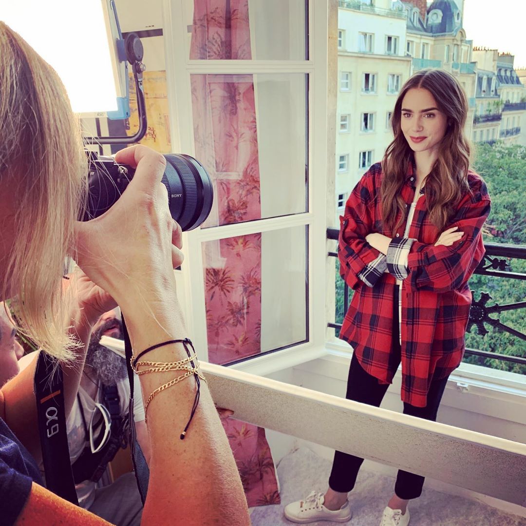 lilyjanesource's tweet photo. 📸 | Lily Collins via 'andymanf' instagram account. https://t.co/60Zkt8rOaY