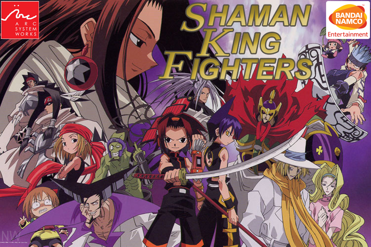Noriyukiworks In 02 A 2d Fightinggame Was Released For Playstation From Bandai Shamanking Spiritofshamans Since The New Anime Series Is Coming If A Collaboration Of Bandainamco X Arcsystemworks Will