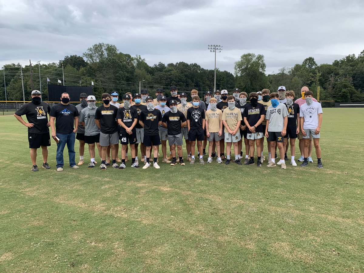 AHSBASEBALL_1's tweet photo. We would like to Thank Pastor Andy John King @LLBCAthens for coming out today. Always brings a powerful message for our guys!!! https://t.co/tcMPMXyhWB