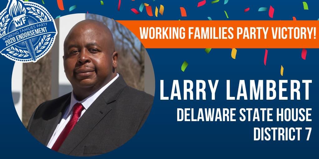 LarryForDel's tweet photo. We did it! Love wins! Thank you so much to all of our supporters and volunteers, especially @WorkingFamilies! We couldn’t have done it without you! https://t.co/QZMjsAEB5T