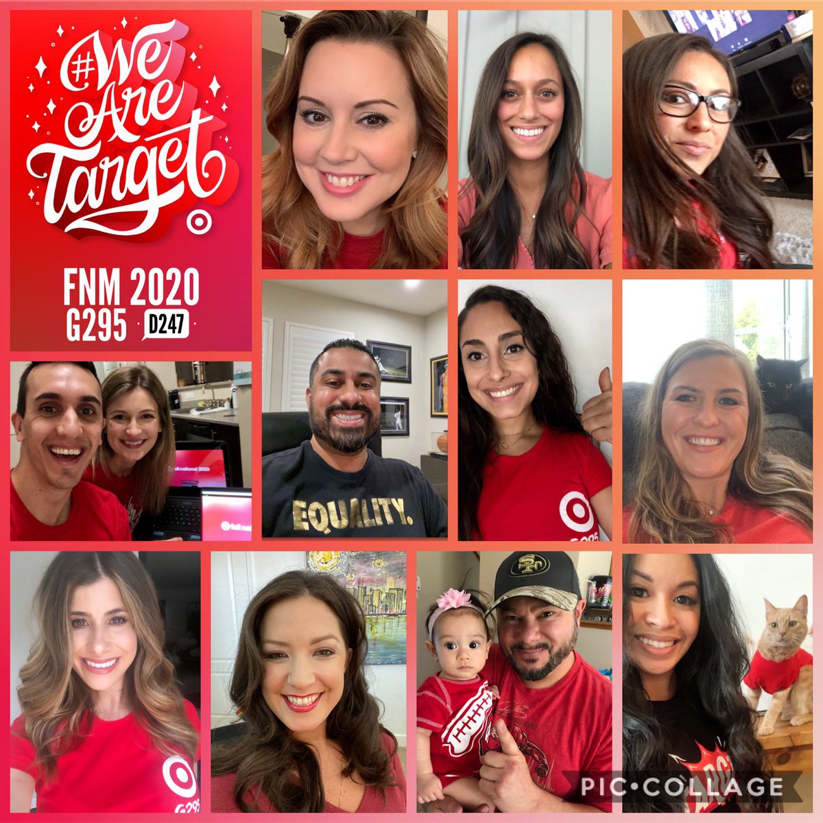 Far apart but close at heart!! So excited to spend this first year as a DSD with this crew!!! Best team ever!! D247 ❤️ Lindsey welcome to the G295 club 😁 <a href="/LDJones817/">Lindsey Jones</a> <a href="/BekdacheZeina/">Zeina King</a> <a href="/KimberlyRose675/">Kimberly Chatman</a> <a href="/AngelaFern_/">Angela Fernandez</a> <a href="/jtwinter05/">Jeff Winter</a> <a href="/Rap2980/">Richard Piche</a> <a href="/JorgiMadson/">Jorgi</a> <a href="/JessTarget/">Jessica Camacho</a> <a href="/j_millertgt/">Jessica Miller</a>
