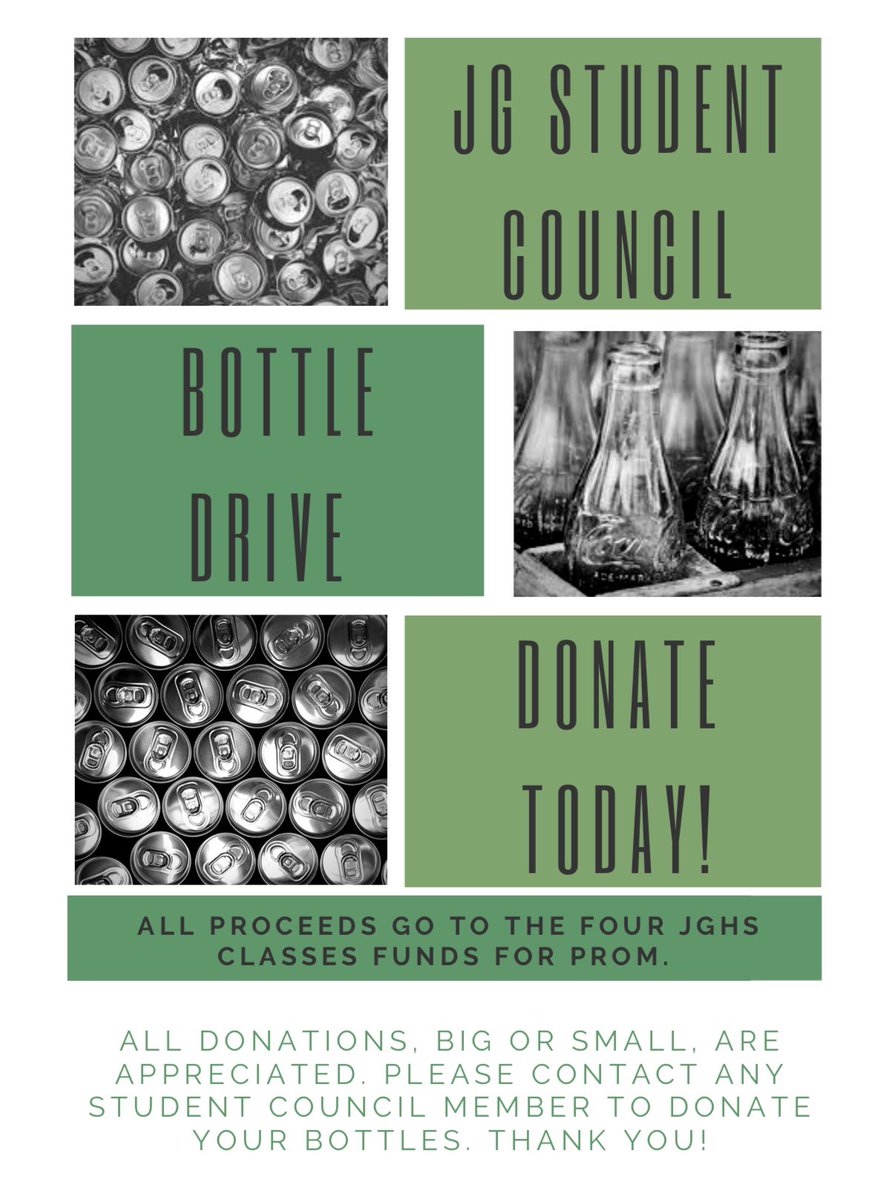 ActivitiesJg's tweet photo. Got bottles? Got cans? We WANT them!!! DM this account if you would like to donate. Thank you in advance! https://t.co/3t7X3ICRwG